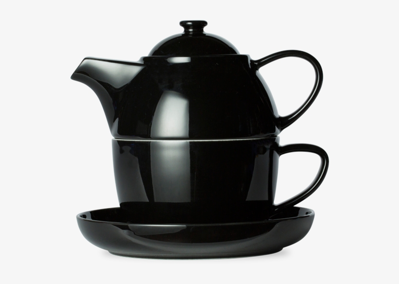 T2 Teaset Tea For One Black - Coffee, transparent png download