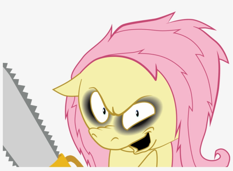 Stay Out Of My Shed - Fluttershy Mov, transparent png download