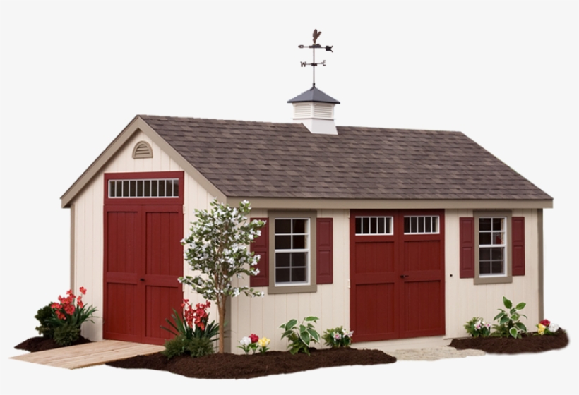 Deluxe Custom Cape-cod Garden Shed In Minneapolis, - Amish Sheds, transparent png download