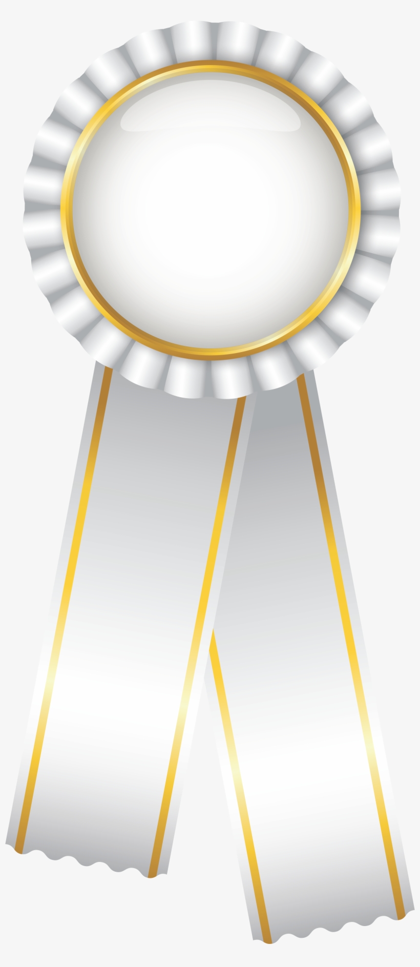 White Lace Ribbon Png Download - Circle, transparent png download