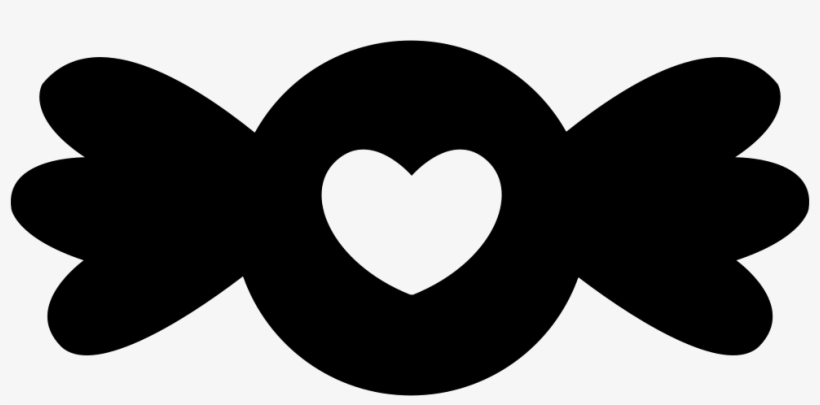 Candy Shape With A Heart Comments - Candy Shape Transparent, transparent png download