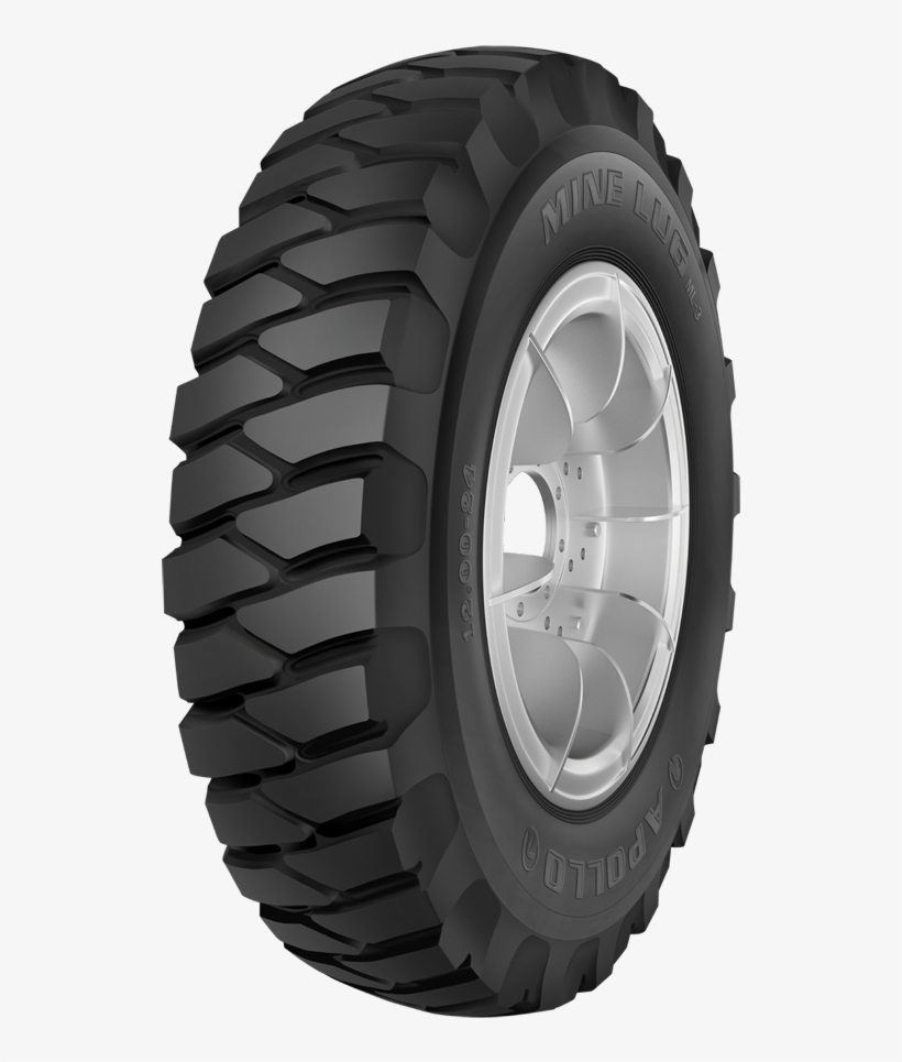 Tire Transparent Monster Truck - Apollo Mine Lug S, transparent png download