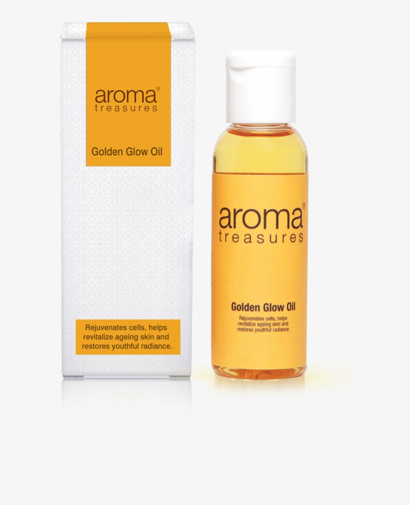 Golden Glow Oil - Aroma Treasures Refreshing Bloom Oil At Nykaa, Best, transparent png download