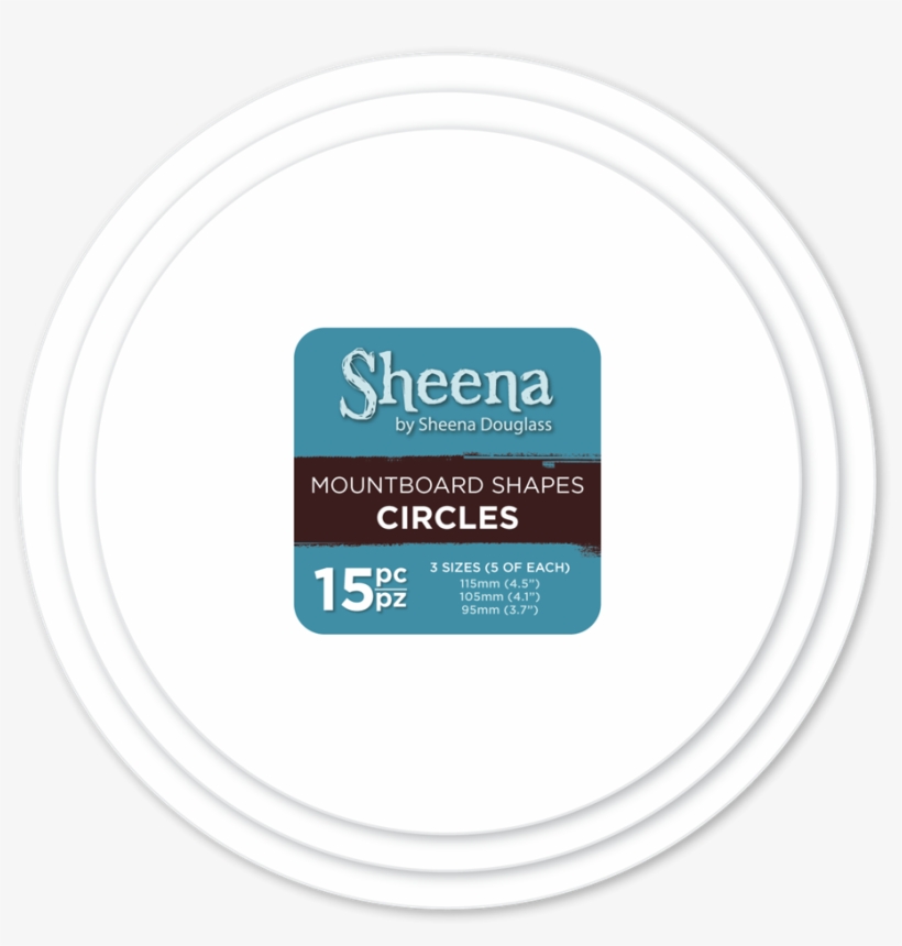 Sheena Douglass Grooving 60's Stencil Cat Eyes, Clear,, transparent png download