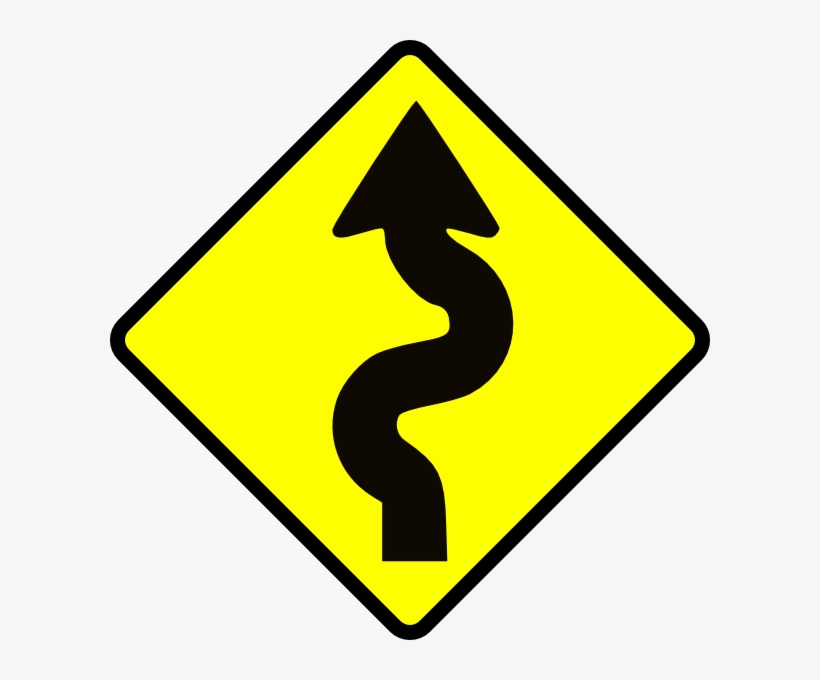Winding Road Svg Clip Arts 600 X 600 Px, transparent png download