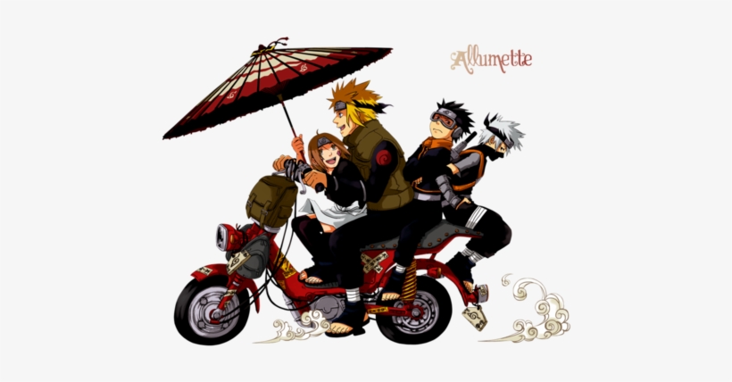 Naruto, Kakashi, And Obito Image - Yondaime Obito Kakashi Rin, transparent png download