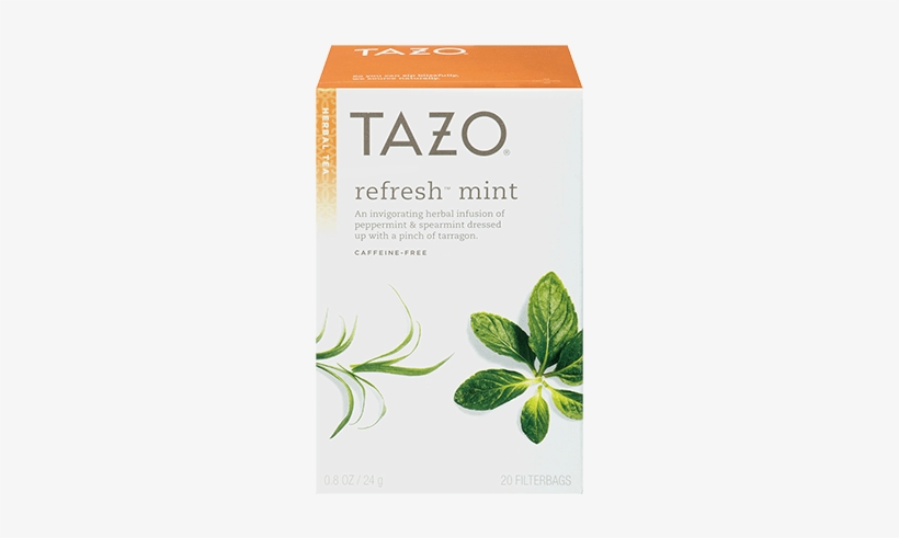 Tazo Mint Tea, transparent png download