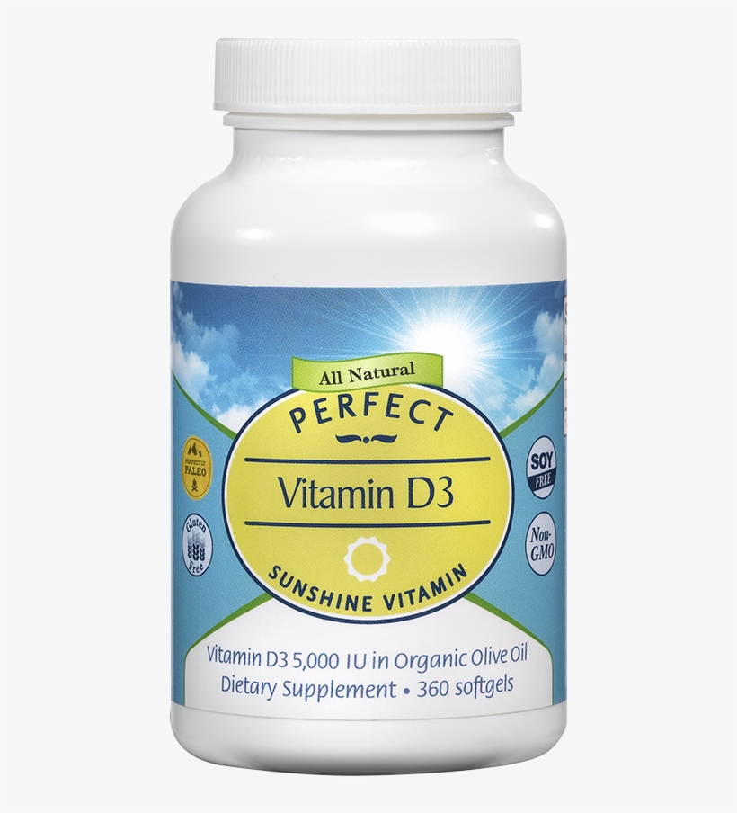 Perfect Vitamin D3 - Vitamin, transparent png download