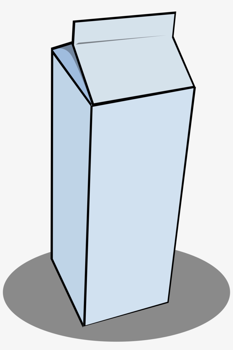 Missing Milk Carton Png Image Black And White Download - Open Milk Carton Clip Art, transparent png download