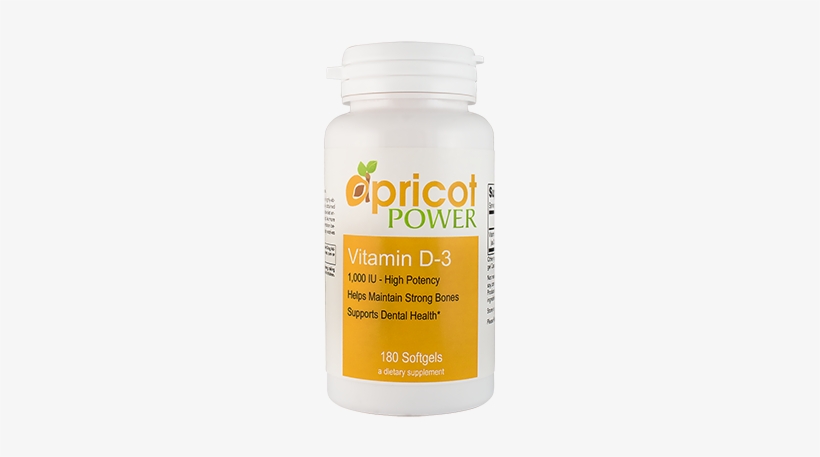Vitamin D3 Softgel - Apricot Power Aloe Vera Capsules, transparent png download