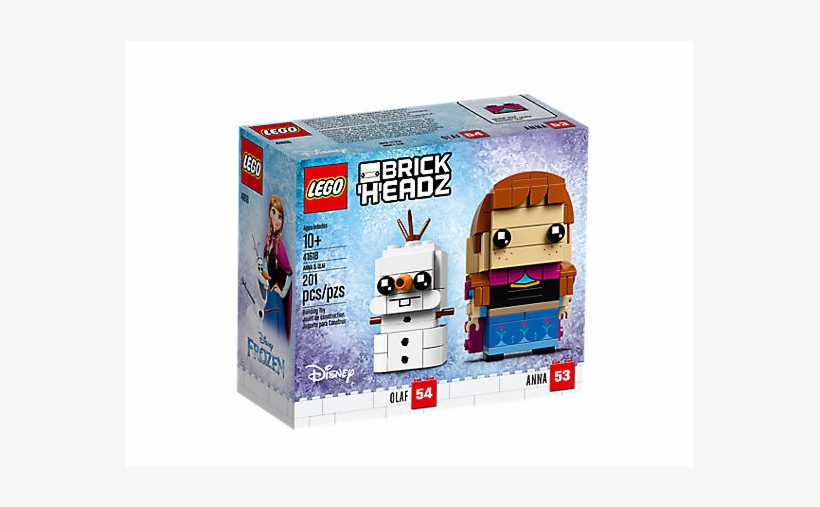 Brick Headz ~ Anna & Olaf - Lego Brickheadz Dc The Joker 41588, transparent png download