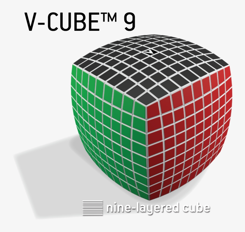 V Classics Nine Layered X Smooth Rotation - V Cube, transparent png download