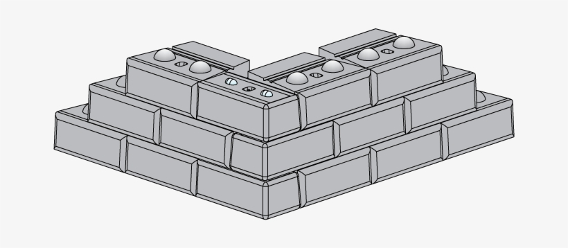 Like Lego Blocksfor Giants - Line Art, transparent png download