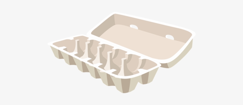 Egg - Egg Carton Clip Art, transparent png download