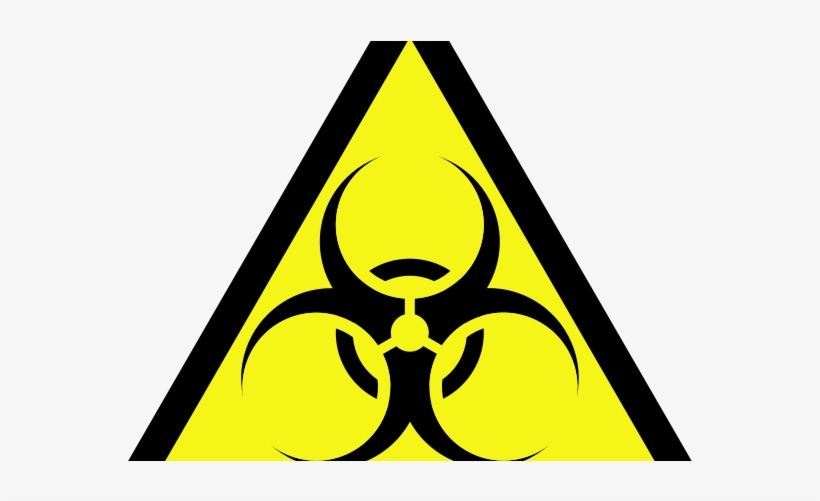 Fortinet Sees Future Where Computer Virus And Biological - Señal De Peligro Biologico, transparent png download