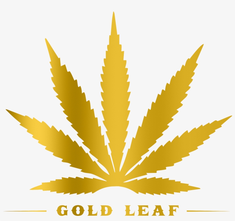 Gold Leaf Beer - Gold Weed Leaf Png, transparent png download