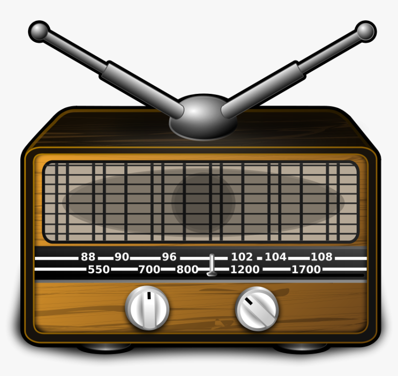 Old Radio Clipart Png, transparent png download