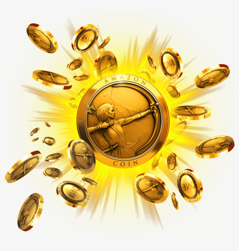 Buy Amazon Coins - Amazon Coin, transparent png download