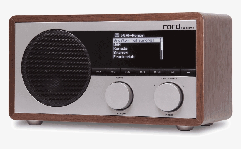 Vector Library Stock Panorama - Cord Panorama Bt Network Digital Desktop Radio, transparent png download