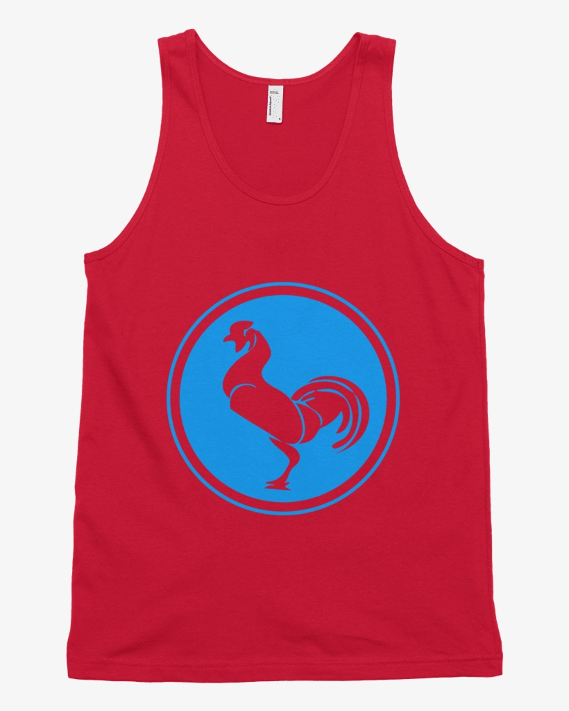 Rooster Tank Top Swish Embassy - Black Rooster Silhouette Shower Curtain, transparent png download