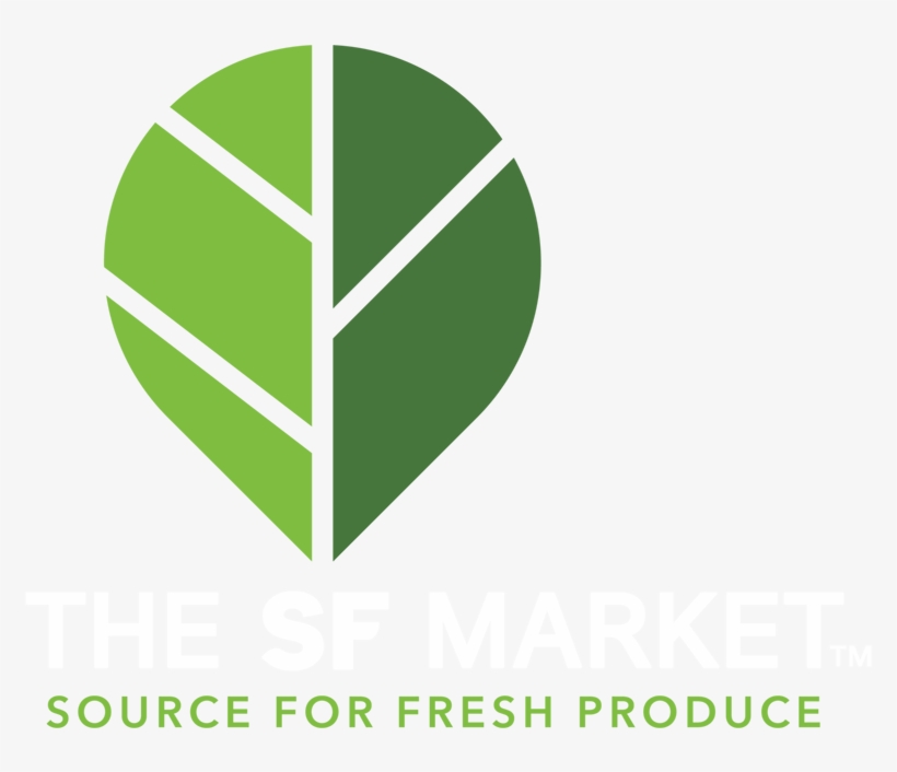 Sf Market Footer Logo2 - Fruit And Vegetable Market Graphic Creative Signage, transparent png download
