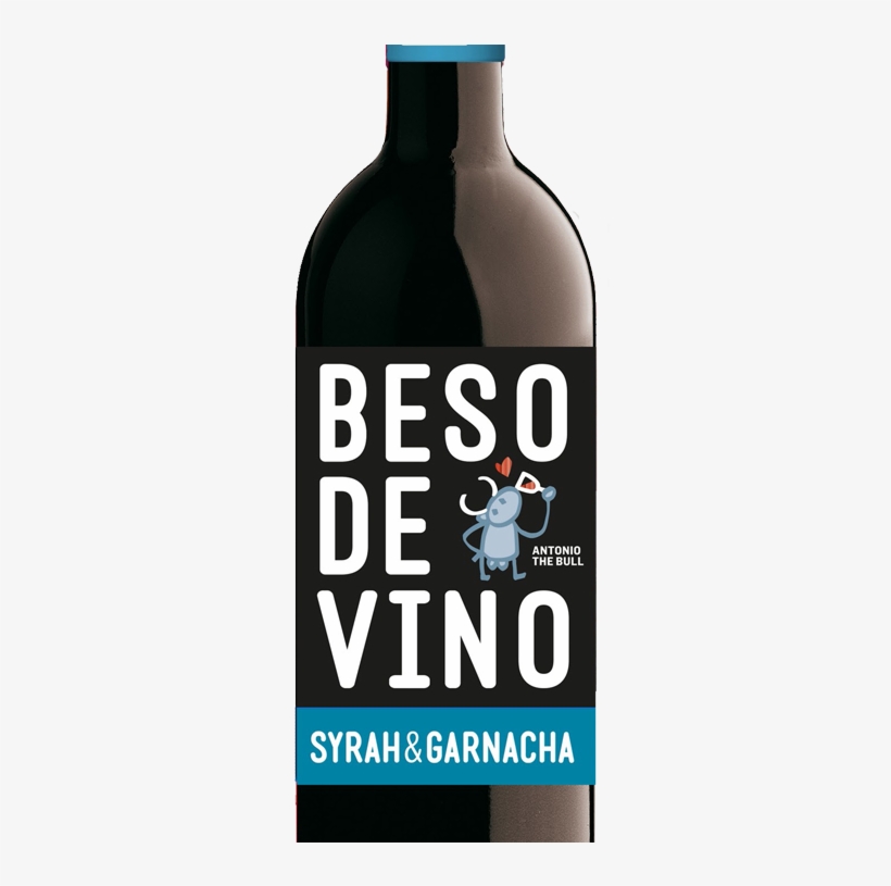 Beso De Vino Syrah & Garnacha - Beso De Vino Syrah Garnacha, transparent png download