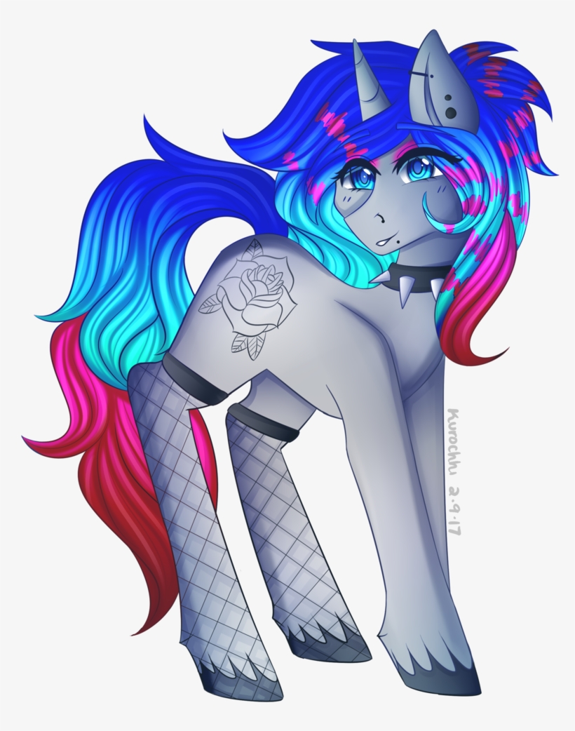 Kurochhi, Art Trade, Choker, Ear Piercing, Female, - Nose Piercing, transparent png download