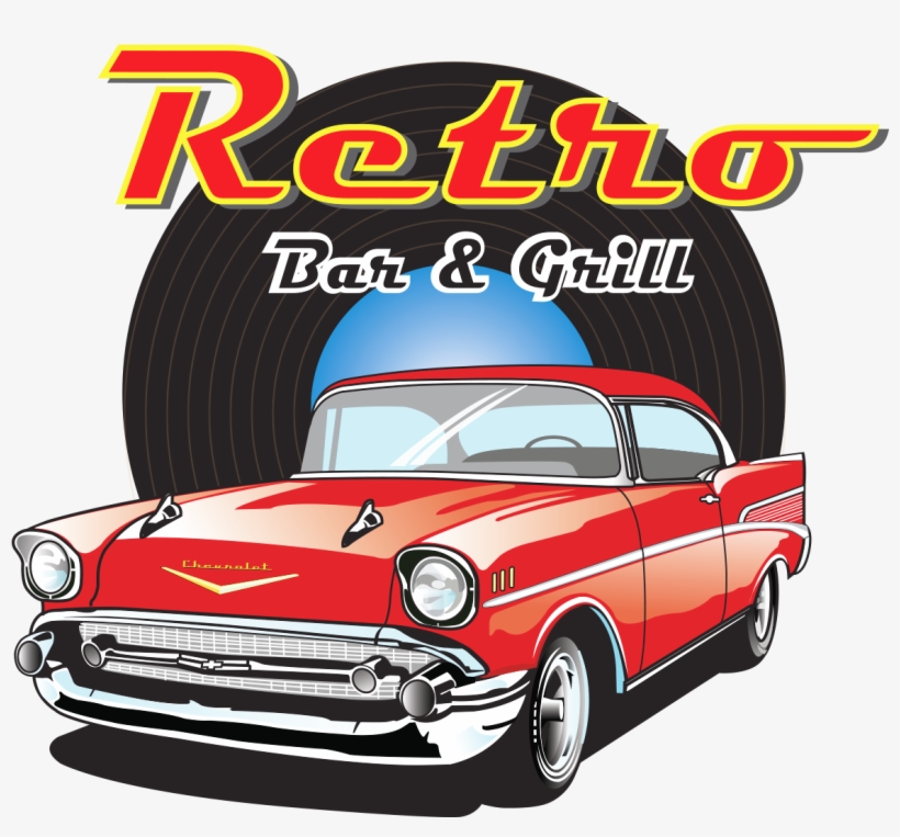 Retro Bar-grill Logo Final 1600 565887096787945 857963744 - Retro Grill, transparent png download