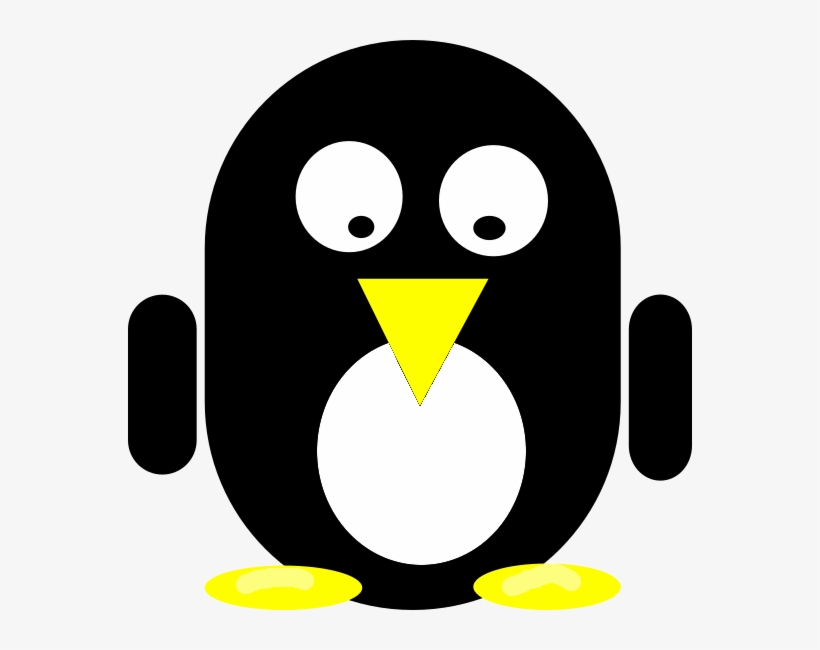 Inkscape Tux Whiter Feet - Tux En Inskcape, transparent png download
