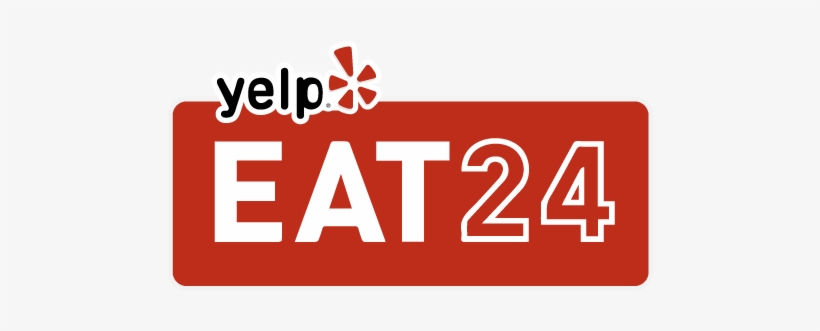 Eat 24 Logo - Yelp Eat 24 Logo Transparent, transparent png download