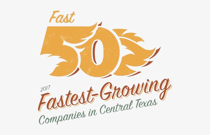 Fast 50 Logo Color Retro - Texan Allergy And Sinus Center, transparent png download