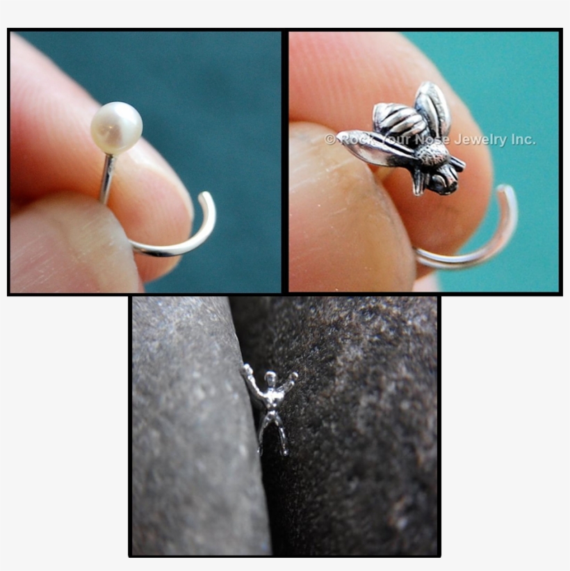 Pearl And Little Bee By Rock Your Nose, Happy Man By - Pre-engagement Ring, transparent png download