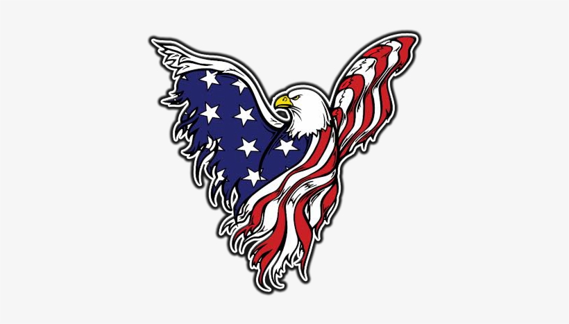 Eagle - Ozone Billiards Custom Cue Ball - Eagle Flag, transparent png download