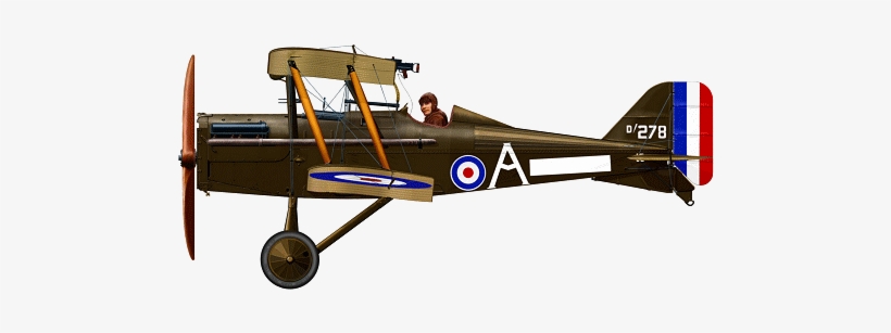 Clip Royalty Free Library Biplane Clipart Ww1 Plane - 1917 Dh 4 Airplane, transparent png download