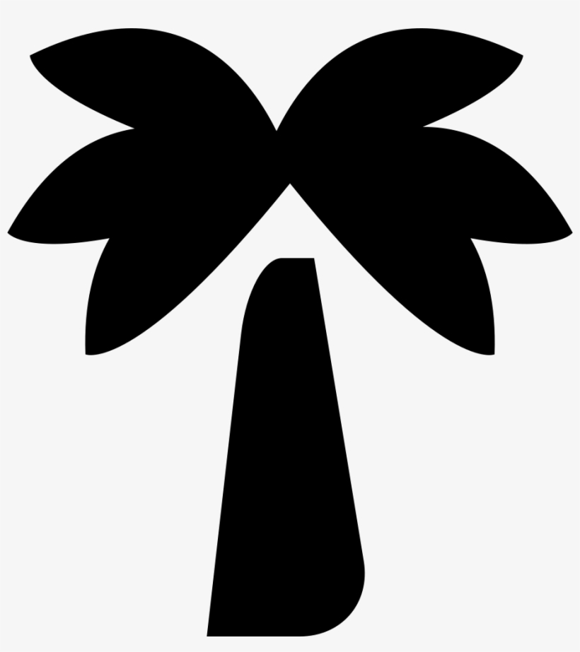Palm Tree Vector - Icon, transparent png download