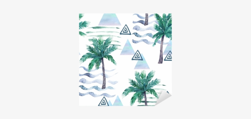 Watercolor Seamless Pattern - Arembepe, transparent png download
