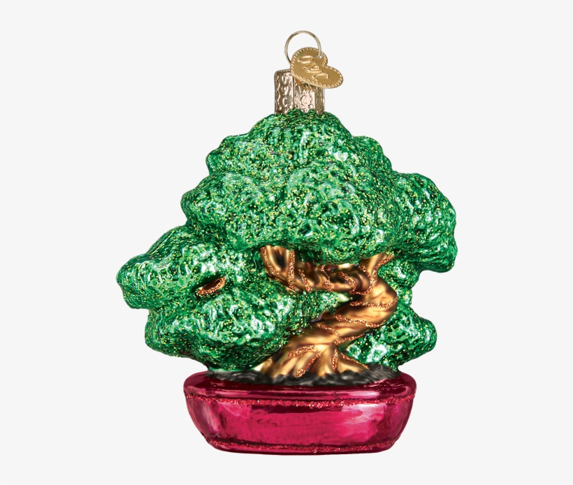 Bonsai Tree Ornament - Old World Christmas Pembroke Welsh Corgi Glass Ornament, transparent png download