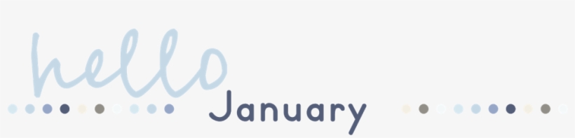 Hello January - January Hello, transparent png download