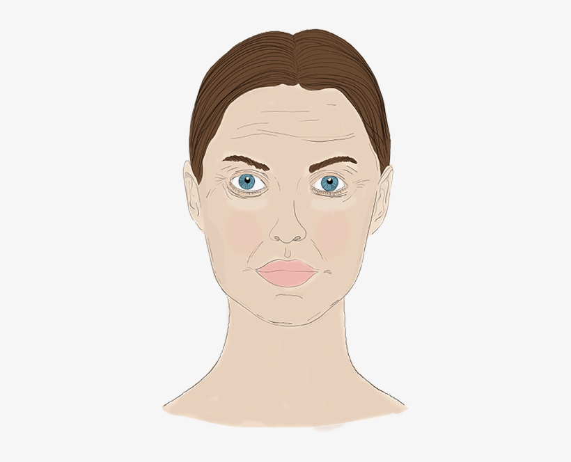 Prp Lab Woman Web Img Wrinkles - Illustration, transparent png download
