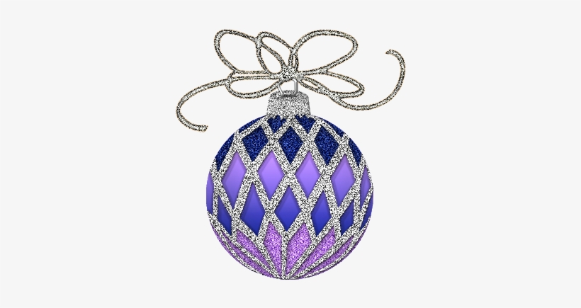 Silver Clipart Purple - Purple Christmas Clip Art, transparent png download
