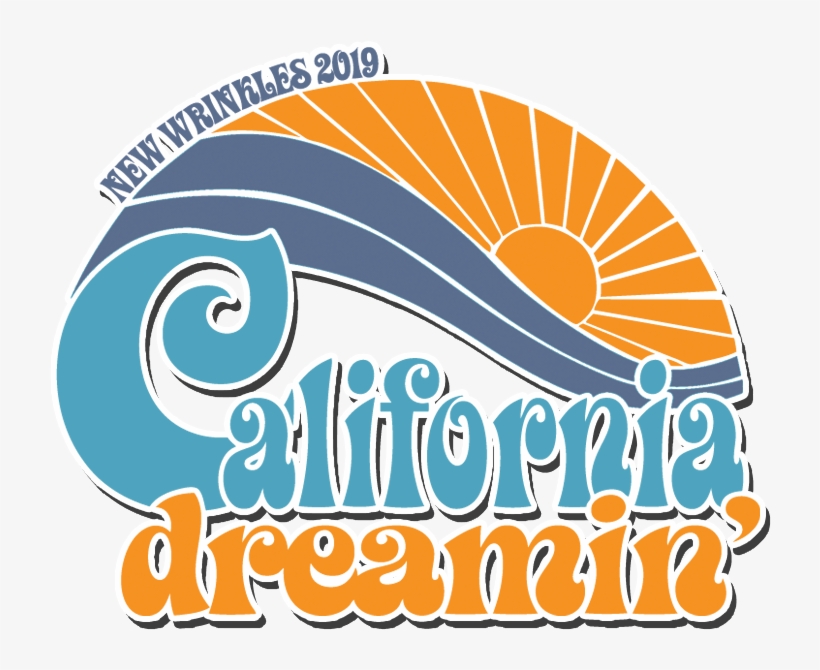 New Wrinkles 2019 Presents California Dreamin - Graphic Design, transparent png download