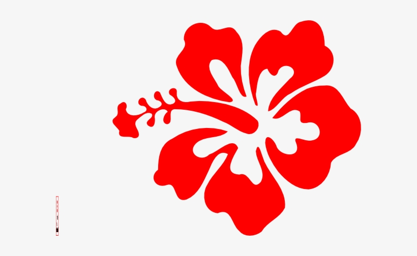 Hibiscus Flower Clip Art At Clkercom Vector Online - Hibiscus Clip Art, transparent png download