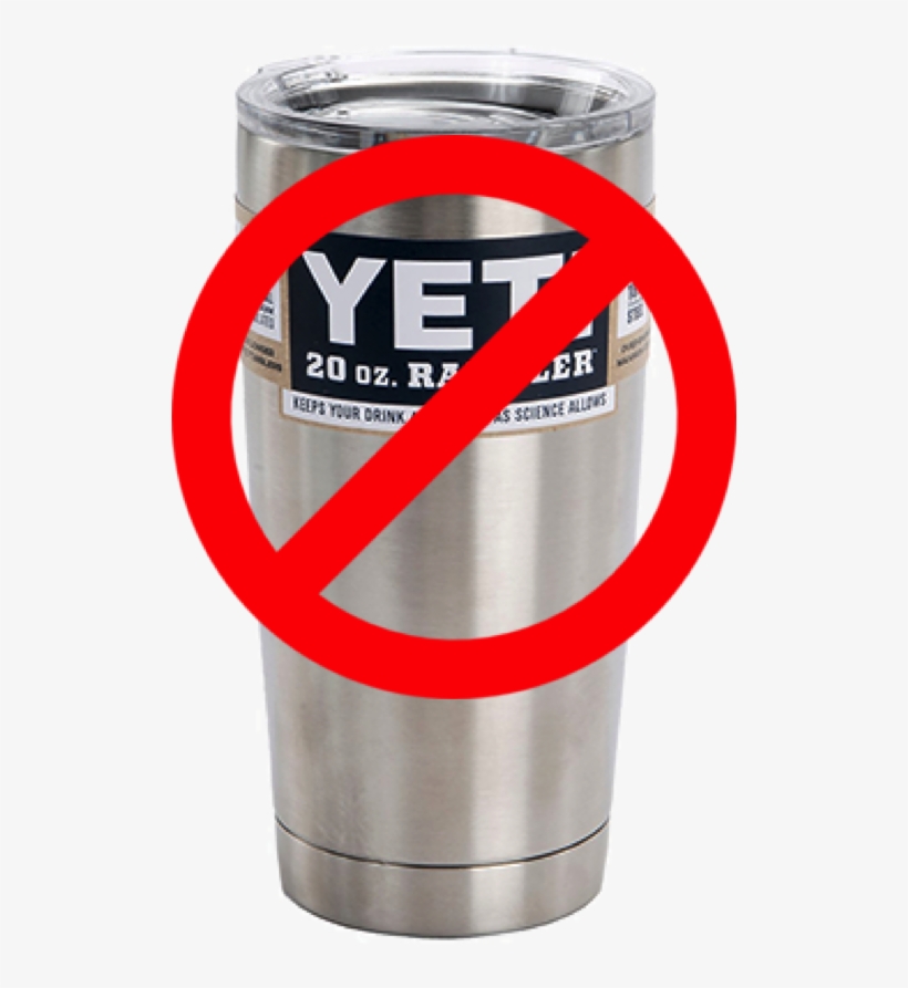 Yeti Rambler Tumbler, Stainless Steel, Powder-coated,, transparent png download