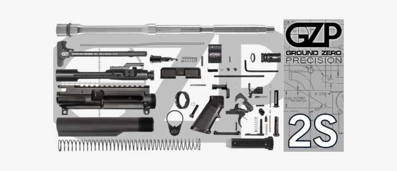 16" Stainless - Ar-15 Style Rifle, transparent png download