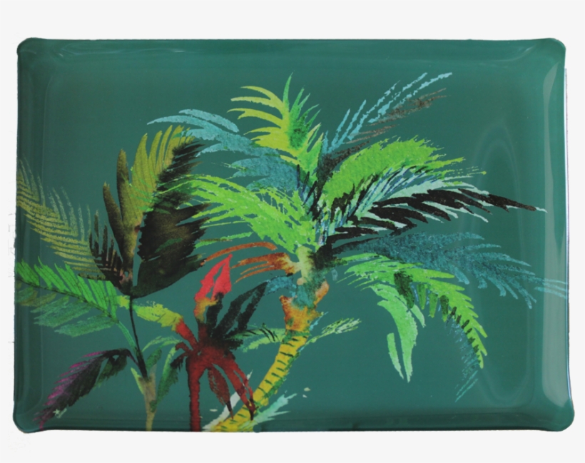 Acrylic Serving Tray - Gien Jardins Extraordinaires Large Acrylic Tray, transparent png download