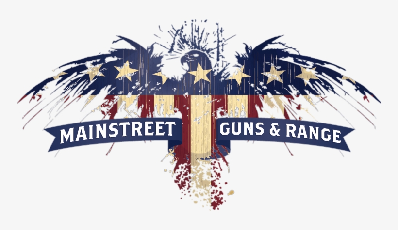 Mainstreet-gr - Framed Canvas Print: Framed American Flags Art, transparent png download