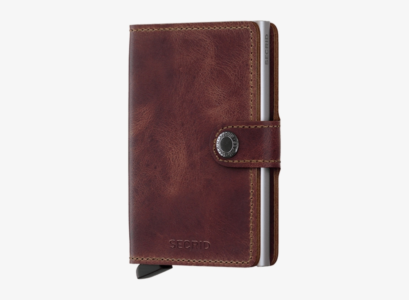Miniwallet Miniwallet - Secrid Miniwallet Vintage Brown, transparent png download