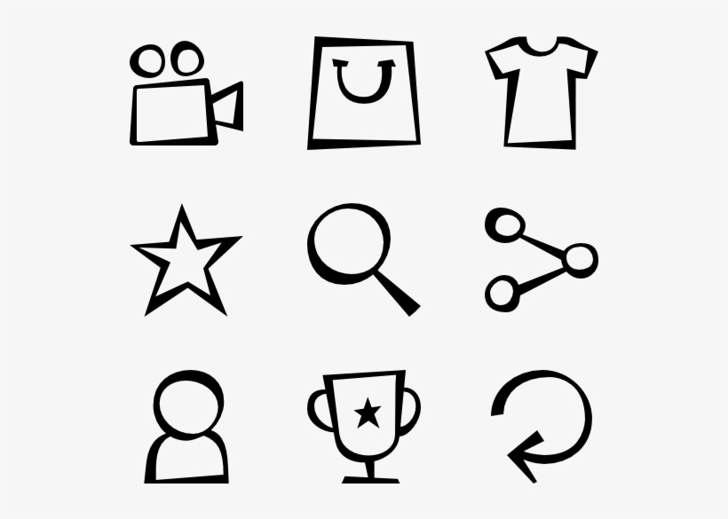 Magnifying Icons Free Vector - Travel Line Icon Png, transparent png download