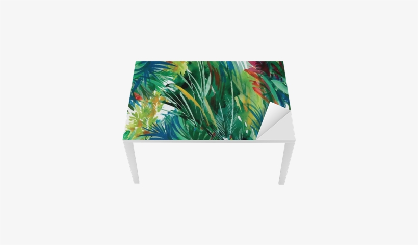 Watercolor Seamless Pattern With Grass - Watercolor Painting, transparent png download
