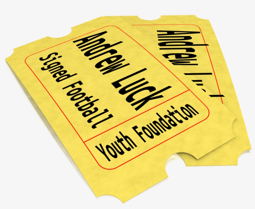 Youth Foundation Raffle Tickets - Tickets Clipart Transparent Background, transparent png download
